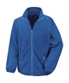 Heren Fleece Vest Outdoor Result R220M Electric Blue